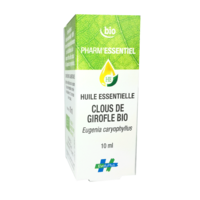 Pharm'Essentiel Huile Essentielle de Clou de Girofle Bio 10 ml