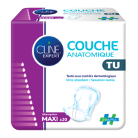 Cline Expert® Couche Anatomique maxi TU x20