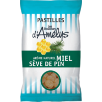 Les Douceurs d'Amelys Pastilles miel sève de pin 100 g