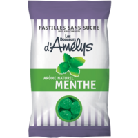 Les Douceurs d'Amelys Pastilles sans sucre menthe 80 g