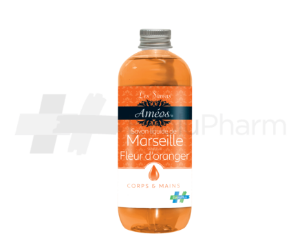 Améos® Savon liquide de Marseille Fleur d'Oranger 75 ml