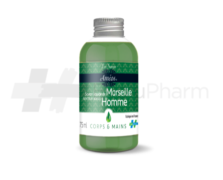 Améos® Savon liquide de Marseille Homme 75 ml