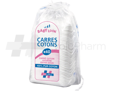 Baby Look Carrés de coton