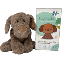 Bouillotte peluche EvoluPlus déhouss chien