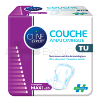 Cline Expert® Couche Anatomique maxi TU x20
