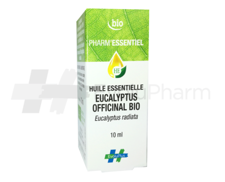 Pharm'Essentiel Huile Essentielle d'Eucalyptus officinal Bio 10 ml