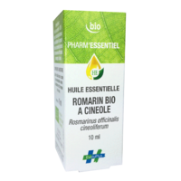 Pharm'Essentiel Huile Essentielle de Romarin à Cinéole Bio 10 ml