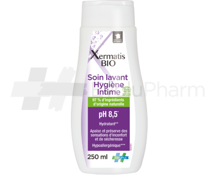 Xermatis BIO Soin lavant hygiène intime pH8.5 250 ml