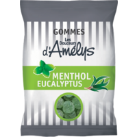Les Douceurs d'Amelys Gommes menthol eucalyptus 100 g