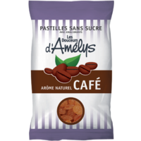 Les Douceurs d'Amelys Pastilles sans sucre café 80 g