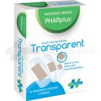 PHARplus® 30 Pansements transparents