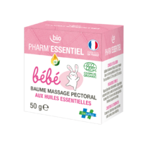 Pharm’Essentiel Bio Baume massage pectoral bébé
