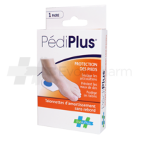 Talonnettes d'amortissement sans rebord 38/40