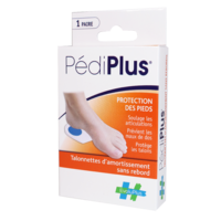 Talonnettes d'amortissement sans rebord 41/44