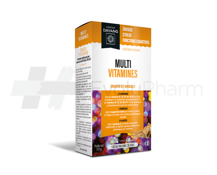 Multivitamines 30 gélules