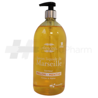 Améos® Savon liquide de Marseille Melon menthe 1 L