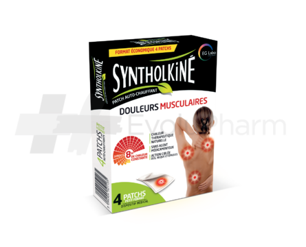 Syntholkiné patchs chauffants petits formats x4