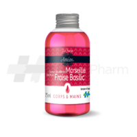 Améos® Savon liquide de Marseille Fraise Basilic 75 ml