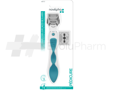 Novépha Coupe cors avec boîte de 5 lames