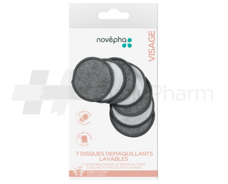 Novépha Disques démaquillants lavables