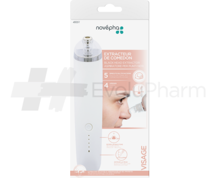 Novépha Extracteur de comédon électrique