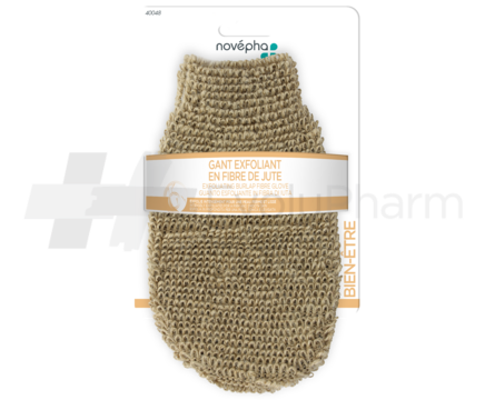 Novépha Gant exfoliant en fibre de jute