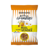 Les Douceurs d'Amelys Bonbons fourrés miel de Vendée 80 g