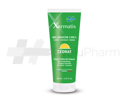 Xermatis® Gel douche Cédrat