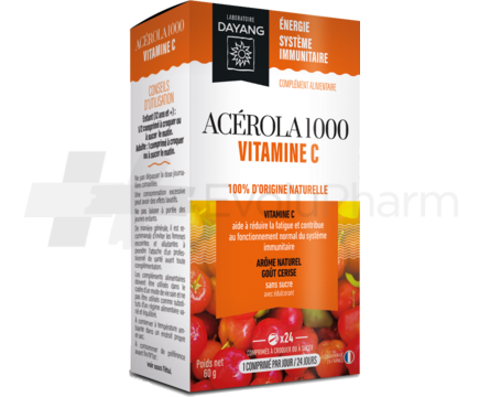 Acérola 1000 24 comprimés 